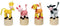 Goki Houten Drukfiguur Dieren