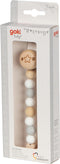 Goki Houten Fopspeenketting Ster Blauw