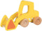 Goki Houten Graafmachine met Shovel Geel