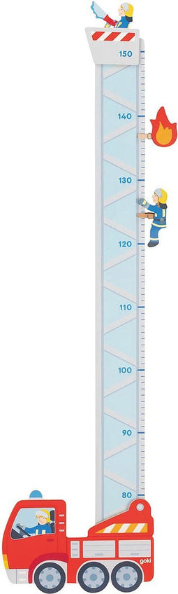 Goki Houten Groeimeter Brandweer. 94cm