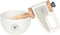 Goki Houten Handmixer met Kom, 2ldg.