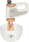 Goki Houten Handmixer met Kom, 2ldg.