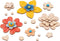 Goki Houten Knutsel Bloemen, 75dlg.