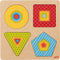 Goki Houten Lagenpuzzel Geometrische Vormen, 16st.