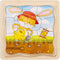 Goki Houten Lagenpuzzel - Moestuin, 53st.