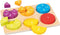 Goki Houten Leerpuzzel Breuken, 22dlg.