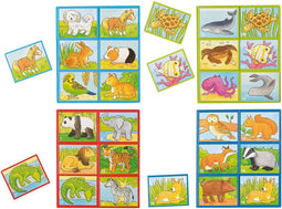 Goki Houten Lotto Spel Dieren, 28dlg.