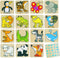 Goki Houten Memo Dieren, 32dlg.