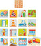 Goki Houten Memo Spel Bouwplaats, 32dlg.