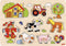 Goki Houten Noppenpuzzel Boerderij Retro, 5st.