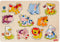 Goki Houten Noppenpuzzel Dieren Baby