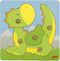 Goki Houten Noppenpuzzel Draak, 5st.