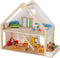 Goki Houten Poppenhuis met 2 Verdiepingen