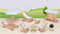 Goki Houten Poppenmeubels Tuinmeubels, 9dlg.