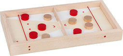 Goki Houten Puck Schieten Speeltafel 2in1, 11dlg.