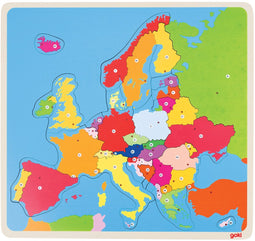 Goki Houten Puzzel Europa