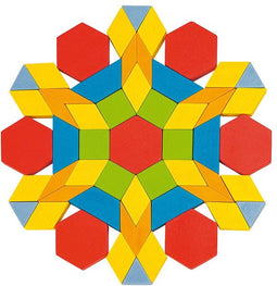 Goki Houten Puzzel Geo, 250dlg.