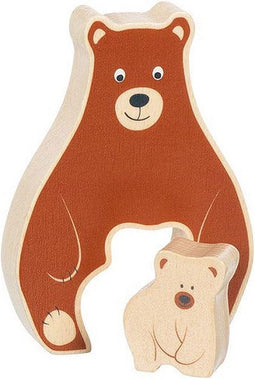 Goki Houten Puzzel Staand Beert, 2st.