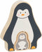 Goki Houten Puzzel Staand Pinguïnt, 2st.