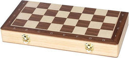 Goki Houten Schaak/Damspel 2in1 Magnetisch