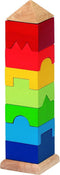 Goki Houten Stapel Toren, 9dlg.