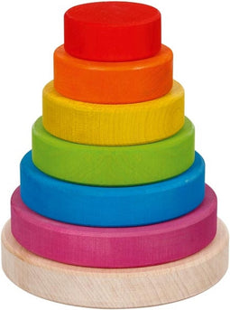 Goki Houten Stapeltoren, 7dlg.