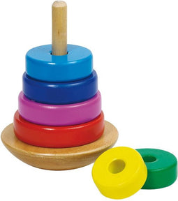 Goki Houten Stapeltoren Kleur, 8dlg.