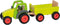 Goki Houten Tractor met Trailer