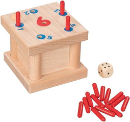 Goki Houten Tricky 6 Pinnen Spel