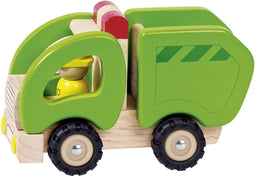 Goki Houten Vuilniswagen