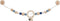 Goki Houten Wandelwagenketting Ster Blauw met Clips