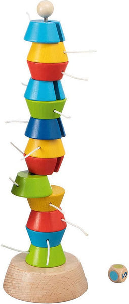 Goki Houten Wiebeltoren Spel, 15dlg.