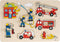 Goki Noppenpuzzel Brandweer