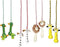 Goki Springtouw Dier met Houten Handvat