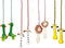 Goki Springtouw Dier met Houten Handvat