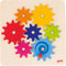 Goki Tandwiel Puzzel, 8dlg.