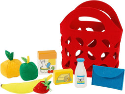 Goki Winkeltas met Boodschappen Vilt, 9dlg.