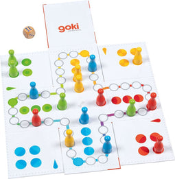 Goki XXL Ludo in Kubus Bordspel