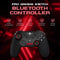 Spirit of Gamer SOG-BTGPS - Draadloze Controller - 360 graden analoge knoppen en dubbele vibratie motor - Zwart