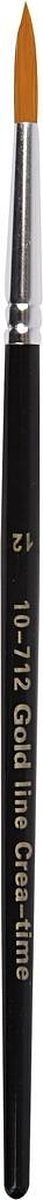 Gold Line penselen, 12, b: 5 mm, 6 stuks