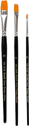 Gold Line Penselen, Rond, 1-18, B: 2-7 mm, 5 Stuk