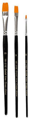 Gold Line Penselen, Rond, 1-18, B: 2-7 mm, 5 Stuk