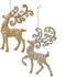 Gold/Platinum Reindeer