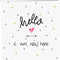 GOLDBUCH GOL-24319 Fotoalbum HELLO I AM NEW HERE als fotoboek, 25x25 cm