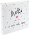 GOLDBUCH GOL-24319 Fotoalbum HELLO I AM NEW HERE als fotoboek, 25x25 cm