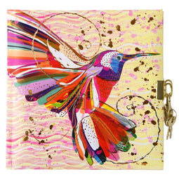 GOLDBUCH GOL-44273 TURNOWSKY dagboek FLOWER KOLIBRI met slot