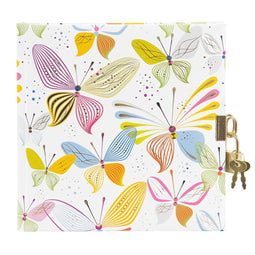 GOLDBUCH GOL-44359 TURNOWSKY dagboek VIRTUAL BUTTERFLIES met slot
