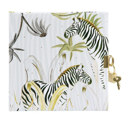 GOLDBUCH GOL-44432 TURNOWSKY dagboek WILD LIFE ZEBRA met slot