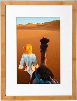 GOLDBUCH GOL-900148 fotolijst BAMBOE Bruin 30x40 cm of 20 x 30 cm met passepartout