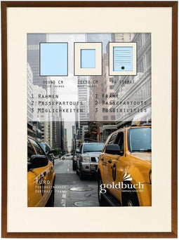 GOLDBUCH GOL-910528 Fotolijst PURO brons voor 30x40 cm of 20x30 cm of DIN A4 foto